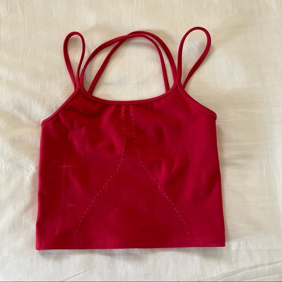 Dion Lee x Carbon38 seamless mesh contrast workout tank - Picture 8 of 8